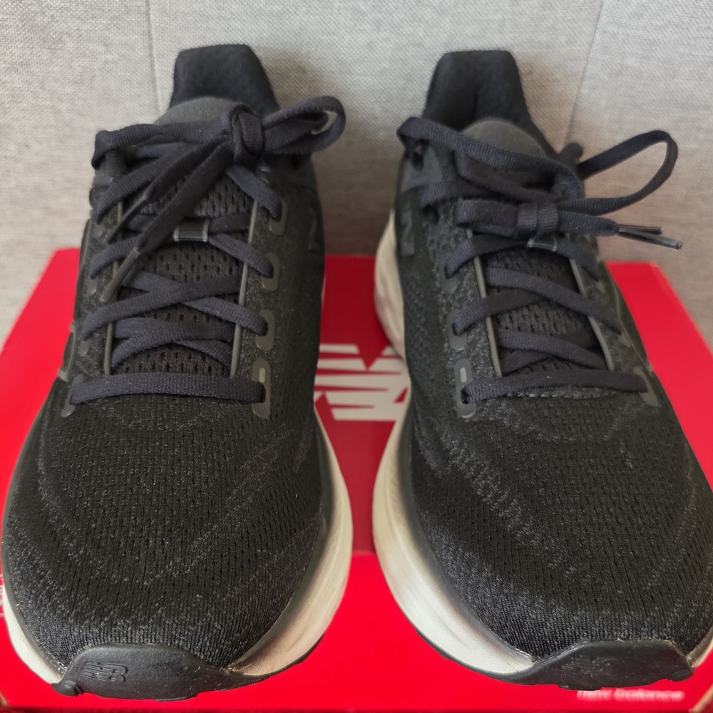 New Balance 1080 v13 Black/White Mens 7.5 D /equivalent to a Women's 9 2E - Picture 3 of 10